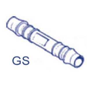 NORMAPLAST SLANG VERBINDINGSTUK PVC 3MM
