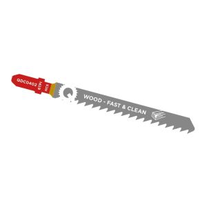 QBLADES DECOUPEERZAAGBLAD HOUT, CONSTRUCTIEHOUT, HCS, FAST & CLEAN, 6TPI - 100MM