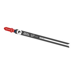 QBLADES DECOUPEERZAAGBLAD MEDIUM METAAL, STAAL TOT 3MM, BIM, 17/24TPI - 132MM