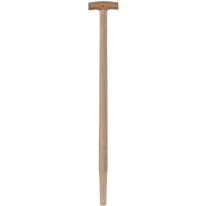 SPADE / KABELBOORSTEEL SCHEPSTEEL 76 CM ESSEN HOUT