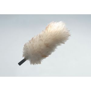 STOFFER MET ZUIVER LAMSWOL