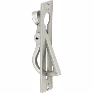 SCHUIFDEURTREKRING MESSING NIKKEL  NO.102E