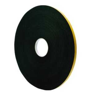 ZWALUW PANELTAPE 12X3MMX25MTR ZWART